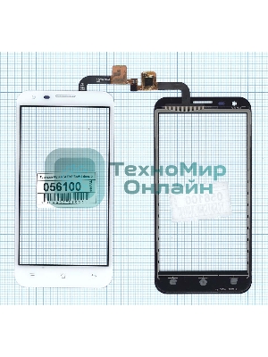 Сенсорное стекло (тачскрин) для Fly IQ454 EVO Tech 1, белое