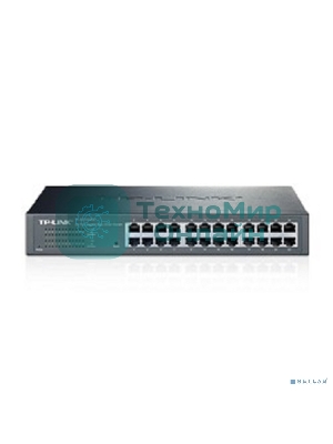 Коммутатор TP-Link SMB TL-SG1024DE 24-Port Gigabit Easy Smart Switch, 24 10/100/100Mbps RJ45 ports, MTU/Port/Tag-based VLAN, QoS, IGMP Snooping