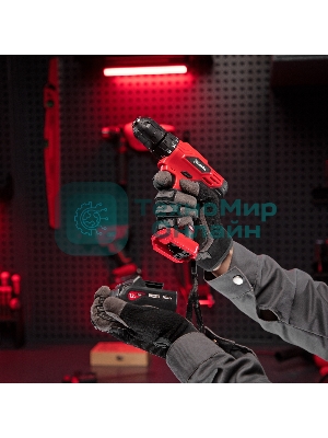 Дрель-шуруповерт аккумуляторная MTX MCDL-12-02, Аккумуляторная, 12В, 2 АКБ, Кейс