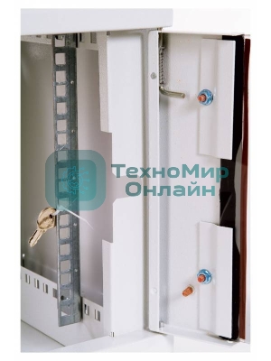 Шкаф телеком. настен, 6U, 600x650 дверь стекло (ШРН-6.650) (1 коробка)