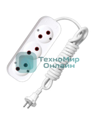 Удлинитель UNIVersal У6-639 М ПВС 2x0,75 3гн. 10 м 639М-10