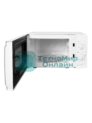 Микроволновая печь Starwind SWM5520 белый, 20 л, 700 Вт, переключатели - поворотный механизм