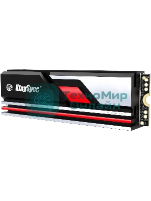 Накопитель SSD KingSpec XG7000 XG7000-1Tb PRO, 1Tb, PCIe 4.0 x4, M.2 2280, NVMe, R/W 7400/6600, с радиатором