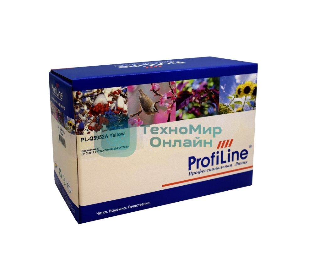 Картридж лазерный ProfiLine PL-Q5952A для принтеров HP Color LJ 4700/4700n/4700dn/4700dtn Yellow 10000 копий