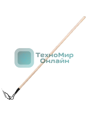 Мотыга Сибртех из нержавеющей стали 200x50 мм с черенком