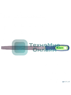 Напильник Сибртех, 200 мм, плоский, двухкомпонентная рукоятка, №2