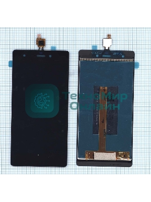 Дисплей для Micromax Canvas Nitro 3 E352 черный