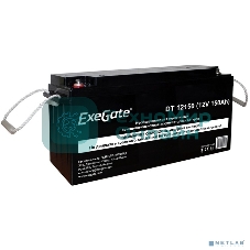 Аккумуляторная батарея ExeGate DT 12150 (12V 150Ah, под болт М8)