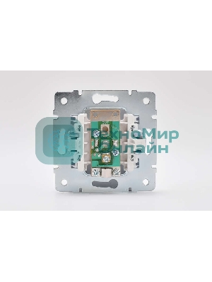 Механизм розетки TV СП KARINA оконечная белый LEZARD 707-0288-130