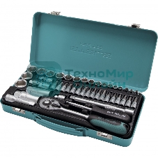 Набор торцевых головок с трещоткой Stels 1/4