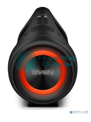 Колонка портативная SVEN АС PS-370 черный 40W 2.0 BT