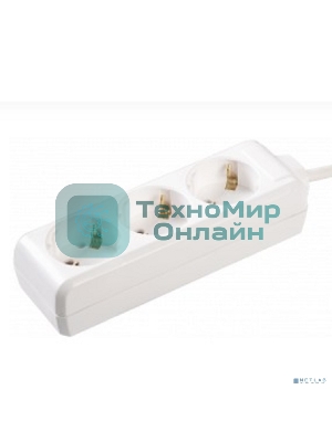 Удлинитель IEK WYP10-16-03-01-Z-17 У03 3 места 2 Р + P Е/1,5 метра 3х1 мм2 16А/250В IEK