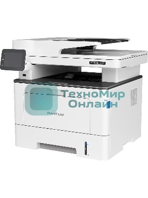 МФУ лазерное Pantum BM5100FDW, A4, ч/б, печ. до 40 стр/мин., скан. до 24 стр/мин., 1200 x 1200 dpi, USB, RJ-45, Wi-Fi, проектная модель