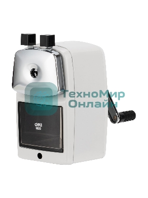 Точилка для карандашей механическая Deli E0620, 1 отверстие, ассорти