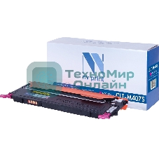 Картридж лазерный NVPrint совместимый Samsung CLT-M407S Magenta для CLP-325/CLX-3185 (1000k)