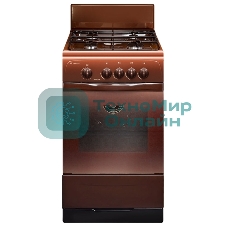 Плита газовая Gefest ПГ 3200-08 К19 коричневый, конфорок 4 шт, духовка 42 л, 50 см x 85 см x 53 см