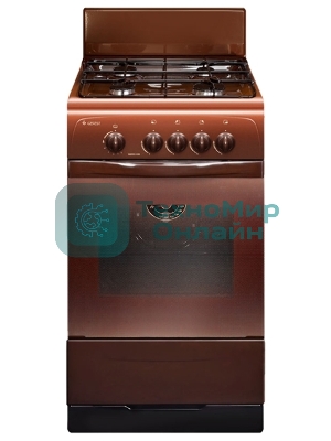 Плита газовая Gefest ПГ 3200-08 К19 коричневый, конфорок 4 шт, духовка 42 л, 50 см x 85 см x 53 см
