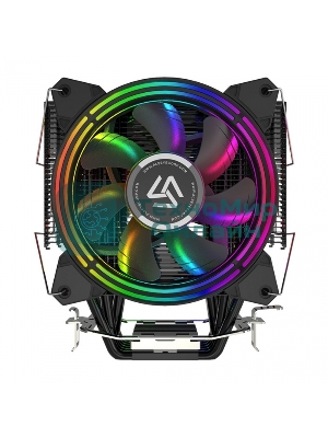 Кулер для процессора Alseye H120D черный, 120 мм, алюминий/медь, 2000 об/мин, 35.5 дБ, 4 pin, 200 Вт, 154 мм