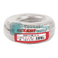 Кабель UTP Rexant 4PR 24AWG, CU (медь), cat.5e, 100 МГц, PVC, серый, бухта 25 м