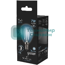 Лампа светодиодная Filament Шар E14 7Вт 4100К Gauss 105801207