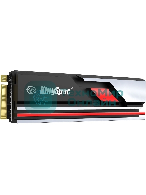 Накопитель SSD KingSpec XG7000 XG7000-1Tb PRO, 1Tb, PCIe 4.0 x4, M.2 2280, NVMe, R/W 7400/6600, с радиатором