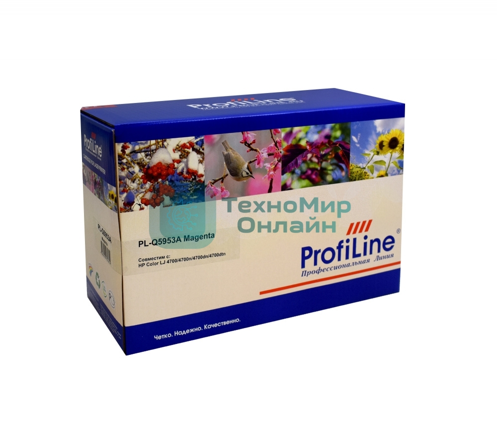 Картридж лазерный ProfiLine PL-Q5953A для принтеров HP Color LJ 4700/4700n/4700dn/4700dtn Magenta 10000 копий