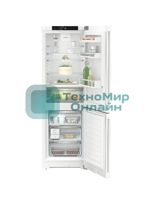 Холодильник Liebherr CBNC 5223-22 001 белый двухкамерный 216/94л морозилка снизу, No Frost