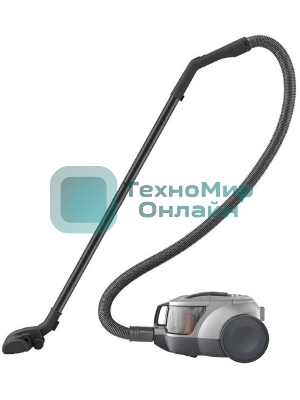 Пылесос LG VC5420NNTS серебристый/черный, 380/2000 Вт, уборка сухая, пылесборник контейнер 1.3 л