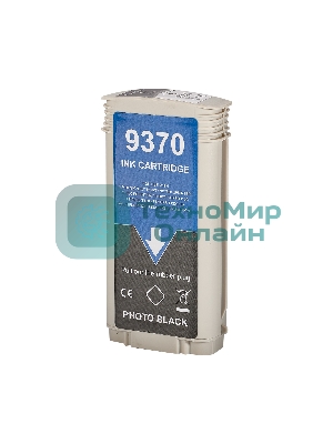Картридж струйный Sakura C9370A (№72 Photo Black) для HP, фото-черный, 130 мл.