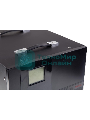 Стабилизатор Ресанта АСН-5 000/1-ЭМ 63/1/6 220В±2%, Габариты 395х235х183, Вес 18 кг