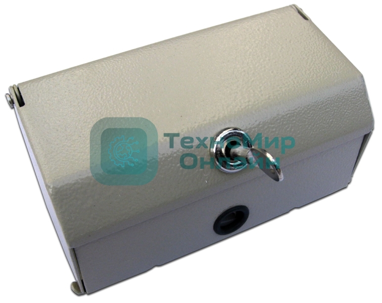 Настенный распределительный бокс, металл, 1 плинт, 10 пар, с замком