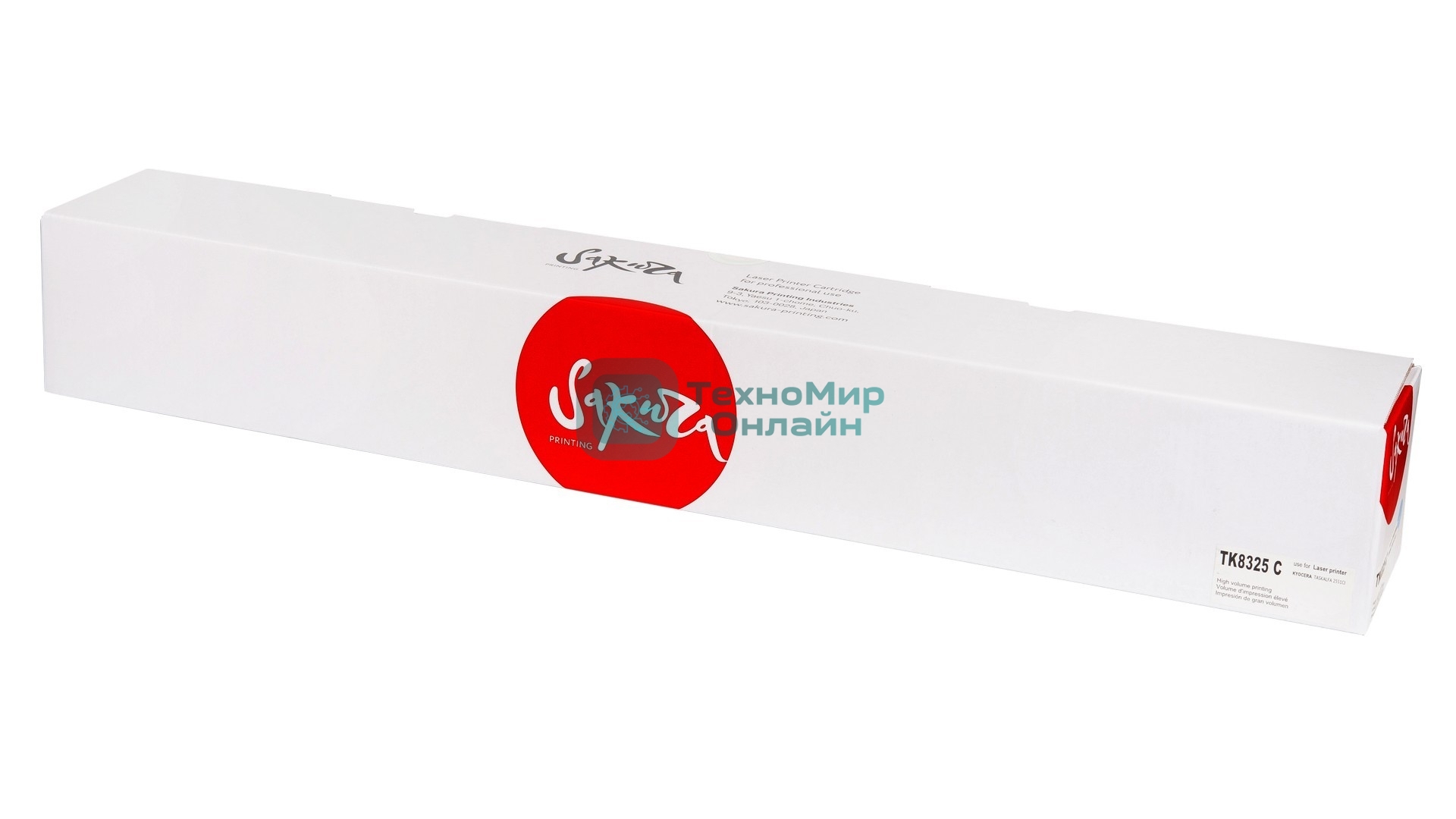 Картридж Sakura TK8325C для Kyocera Mita TASKalfa 2551ci, синий, 12 000  к.