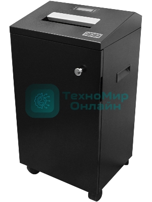 Шредер Heleos УО55-7 черный (секр.P-7) фрагменты 7лист. 55лтр.