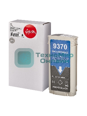 Картридж струйный Sakura C9370A (№72 Photo Black) для HP, фото-черный, 130 мл.