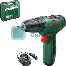 Дрель-шуруповерт Bosch EasyDrill 1200, 12 В, 1.5 Ач, 30 Нм, щеточный