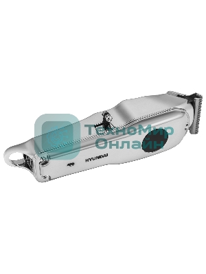 Машинка для стрижки Hyundai H-HC7111 серебристый/черный 3Вт (насадок в компл:3шт)