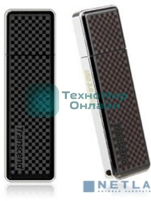 Флешка USB Transcend JetFlash 780 (TS64GJF780), 64Gb, USB 3.2 Gen 1 (USB 3.0), R/W 210/140, черный/серебристый
