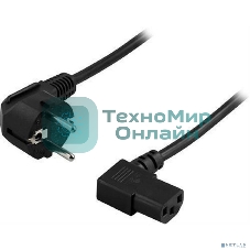 Кабель питания CEE Filum 7/7- С13, 3х0.75мм, 220В, 10A, черный, 1.8м [FL-PC10-EU-C13A-1.8M] (873342)