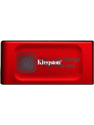 Внешний SSD Kingston XS1000, 1TB, USB 3.2 Gen 2 Type-C, R/W 1050/1000, красный