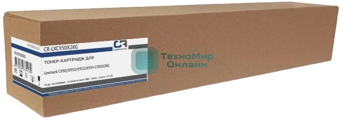 Картридж лазерный CopyRite CR-LXC950X2KG C950X2KG черный (32000 стр.) для Lexmark C950/X950/X952/X954