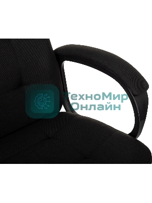 Кресло Бюрократ CH 002 3C11 черный, ткань