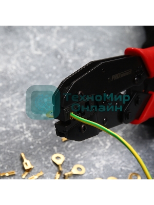 Кримпер PROconnect HT-236C для обжима автоклемм неизолированных 0.5-6.0 мм²