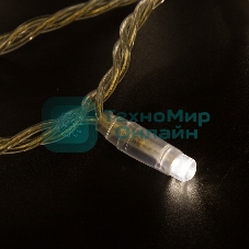 Гирлянда Neon-night Нить 10м, постоянное свечение, прозрачный ПВХ, 230В, теплый белый