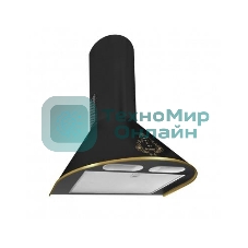 Вытяжка каминная Gefest ВО 1503 К73 черный/золотистый, 50 см, 1000 куб. м/ч, 78 дБ