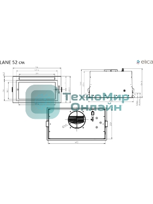 Вытяжка ELICA LANE WH/A/52