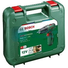 Дрель-шуруповерт Bosch EasyDrill 1200, 12 В, 1.5 Ач, 30 Нм, щеточный