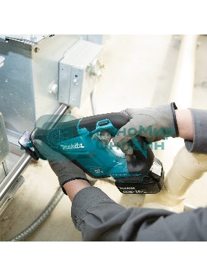 Пила сабельная Makita DJR188Z 18В, Li-ion, 0-3000об\м, ход-20мм, рез-255мм