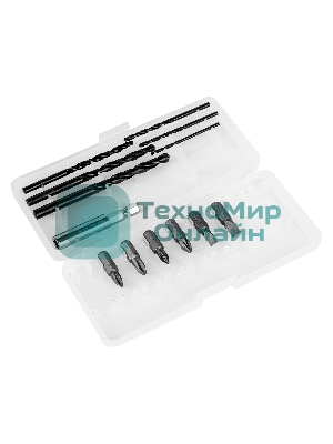 Дрель-шуруповерт Denzel BLDL-IB-18-02, 18 В, 2 Ач, 65 Нм, бесщеточный