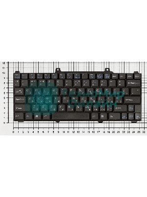 Клавиатура для ноутбука Dell Inspiron 700M 710M черная