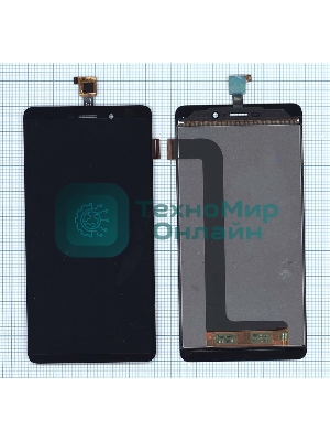 Дисплей для Micromax Canvas Mega E353 черный